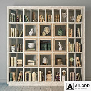 Annibale Colombo W1240 Library