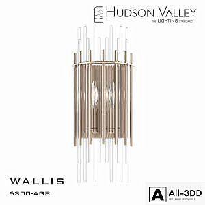 Wall light WALLIS 6300-AGB