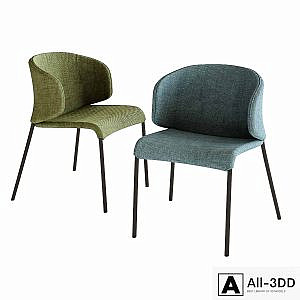Rodolfo Dordoni Roda Double Chair