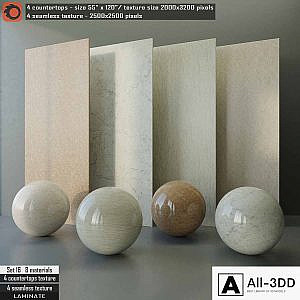 Laminate countertops & Seamless texture Set 16