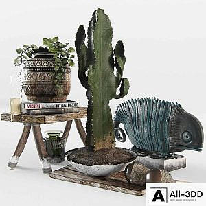 Decorative ethnic set