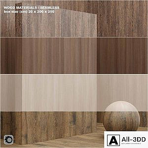Material wood / veneer (seamless) - set 9