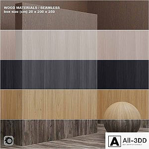 Material wood / veneer (seamless) - set 10