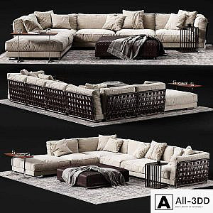FLEXFORM CESTONE Corner Sofa