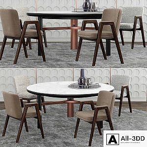 Minotti Lance chair set