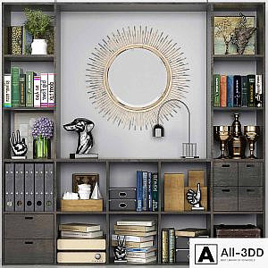 Wardrobe with decor 5