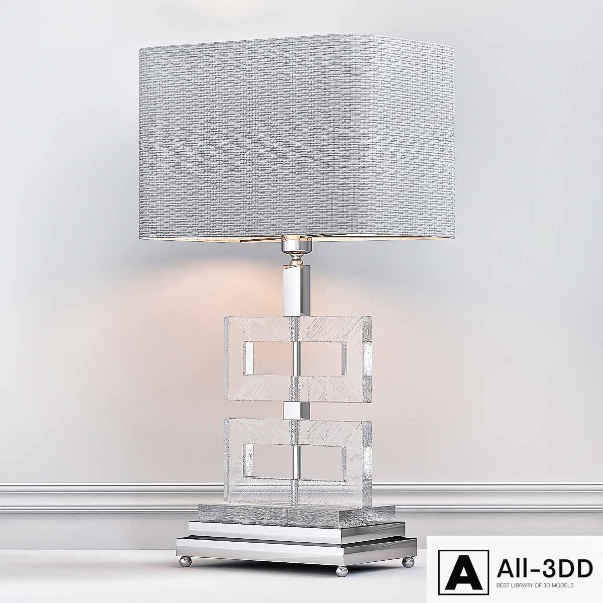 Table Lamp Umbria Eichholtz modern interior 3D model Table Lamp Umbria Eichholtz