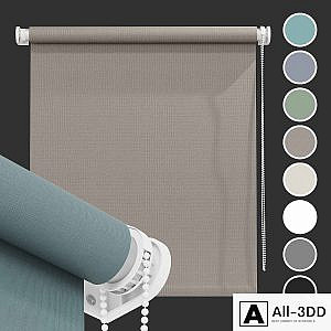 Roller blind in 8 colors