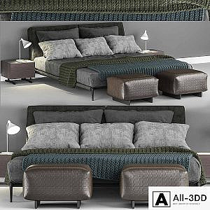 Bed Flexform Adda bed