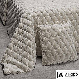 Material Quilted bedspread