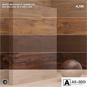 Material wood / veneer (seamless) - set 25