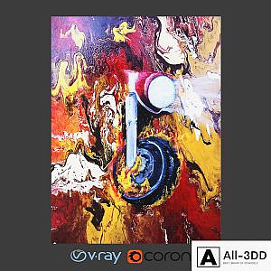Author's picture, canvas 10