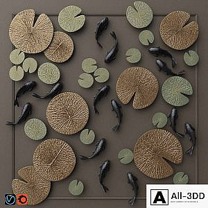 NAGA wall decor set 1
