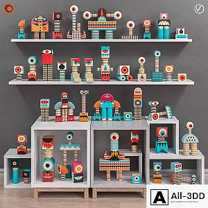 Toys and furniture set 30
