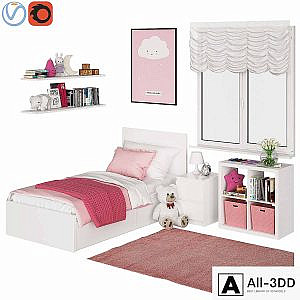 Universal children room Pink