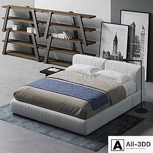 Bolton bed poliform