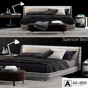 Minotti Spencer Bed
