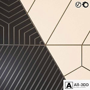 3d panel TRIA BY OLGA CHEBANOVA