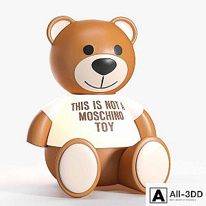 Kartell Moschino bear toy lamp