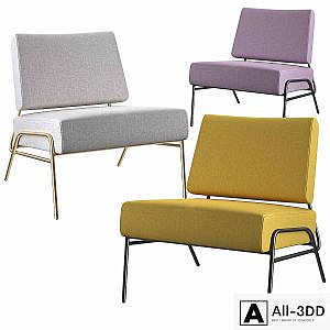 West Elm Wire Frame Slipper Chair