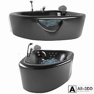 Corner bath