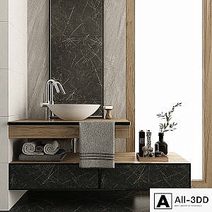 Furniture and decor for bathroom 12