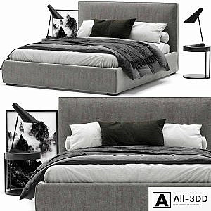 Meridiani Stone Plus Bed