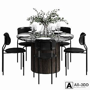 GUBI Dinning Set