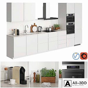 Ikea Metod Voxtorp Glossy White