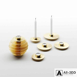 ORB Candle Holders by NOOM