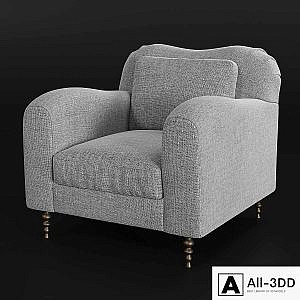 Hillcrest Lounge Chair by Kelly Wearstler
