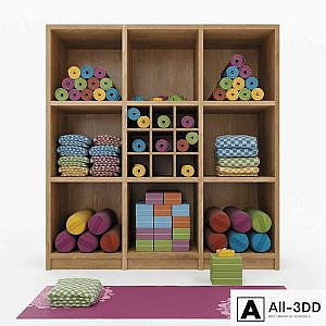 Inventory for the yoga room