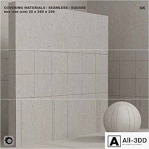 Material (seamless) - plaster, concrete, panel set 95