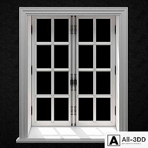 FRENCH WINDOW №1 1500x2000 (CORONA_VRAY)