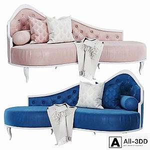 Classic chaise longue