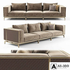 Visionnaire BACKSTAGE 3 seater sofa