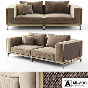 Visionnaire BACKSTAGE 2 seater sofa