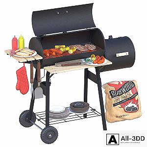 Charcoal grill BBQ