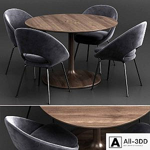 West Elm Dinning Set 8