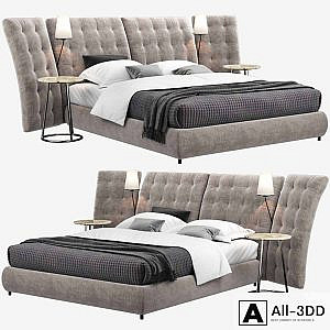 Angle FLOU bed