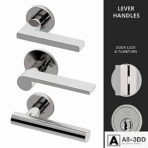 Door Lever Handles Nanz N ° 2065, 2096, 2106