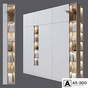 Cupboard with shelves 2