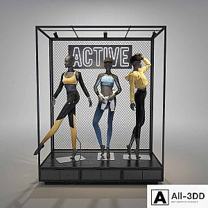 Sportswear female mannequin