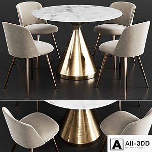 West Elm Dinning Set 9