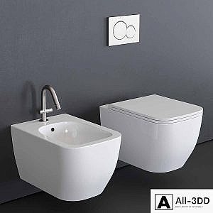 Scarabeo Ceramiche Teorema 2.0 Wall-Hung WC