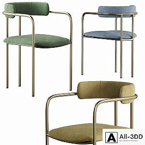 West Elm Lenox Velvet Dining Chair