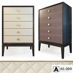 Chest of 6 drawers Laurent dresser. The Sofa & Chair company