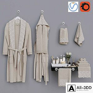Decorative bathroom set 5