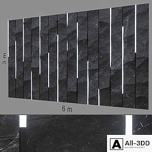 Decorative wall 223.