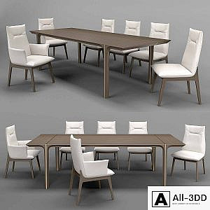 Natuzzi SOVRANA chair KENDO table